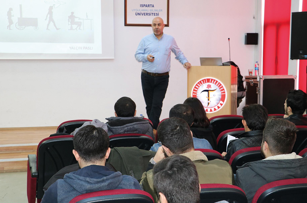 TEZMAKSAN, Isparta Uygulamalı Bilimler Üniversitesi’nde teknolojiyi konuştu