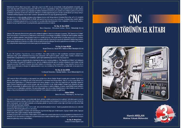 Yetiştiremiyoruz! CNC Operatörünün El Kitabı, “Dördüncü BASKI” bitmek üzere!