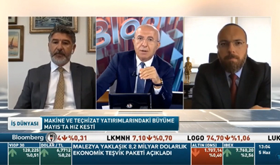 Bloomberg HT'de Ali Çağatay ile İş Dünyası Programında Yer aldık